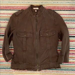 Joie olive fatigue jacket